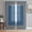 Blue, variant on Sheer Curtain Panels Geometric Greek Key Design Rod Pocket Voile Window Curtains Beige Window Treatments Ligh Filtering Privacy Curtain Drapes for Bedroom Living Room 2 Panel Set 72 Inch Length,