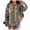 Brown, variant on Xudanell Camo Hoodies For Teen Girls Oversized Long Sleeve Sweatshirt Hooded Cute Y2K Hoodie Teen Outfits 2-14 Years Coffee,Size 11-12 Years