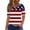Navy, variant on ibuvkizy 4th of July Shirts Women!Independence Day Shirts for Women Fashion V Neck Short Sleeve American Flag T-Shirt Tops,July 4th Fashion Blue L