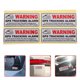 thumbnail image 3 of 2 juegos de pegatinas de advertencia impermeables para coche, alarma antirrobo, pegatinas electrónicas para coches, bicicletas y motocicletas, 3 of 8