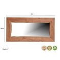 thumbnail image 2 of Taran Designs Ferris Live Edge Solid Wood Accent Mirror, 2 of 5