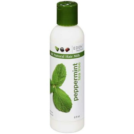 Eden Body Works Llc.: Peppermint Tea Tree All Natural Hair Milk Hair Conditioner, 6 fl oz
