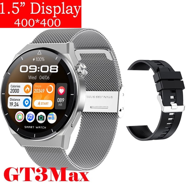Xiaomi-reloj inteligente Huawei GT3 MAX para hombre, accesorio de pulsera resistente al agua IP68 con llamadas, Bluetooth, seguimiento de actividad y presión arterial, compatible con Android, 2023 xuanjing unisex