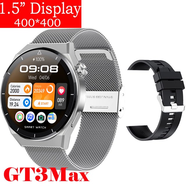 Xiaomi-reloj inteligente Huawei GT3 MAX para hombre, accesorio de pulsera resistente al agua IP68 con llamadas, Bluetooth y control de la presión sanguínea, compatible con Android, 2023 xuanjing unisex