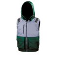 thumbnail image 1 of Result - Chaleco modelo  X-Over para hombre (Verde/gris), 1 of 2
