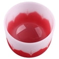thumbnail image 1 of Singing Bowls Set, Sound Bowl Flower Pattern Matte Quartz Singing Bowl for Sound Healing Meditation, 1 of 7