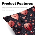 thumbnail image 2 of LOVE Set of 2 - Chair Pillow Covers with Unique Patterns - Throw Pillow Inserts Included, Available in 16x16, 18x18, 20x20 Inches - Ideal for Home Decor,and Gifts, 2 of 6
