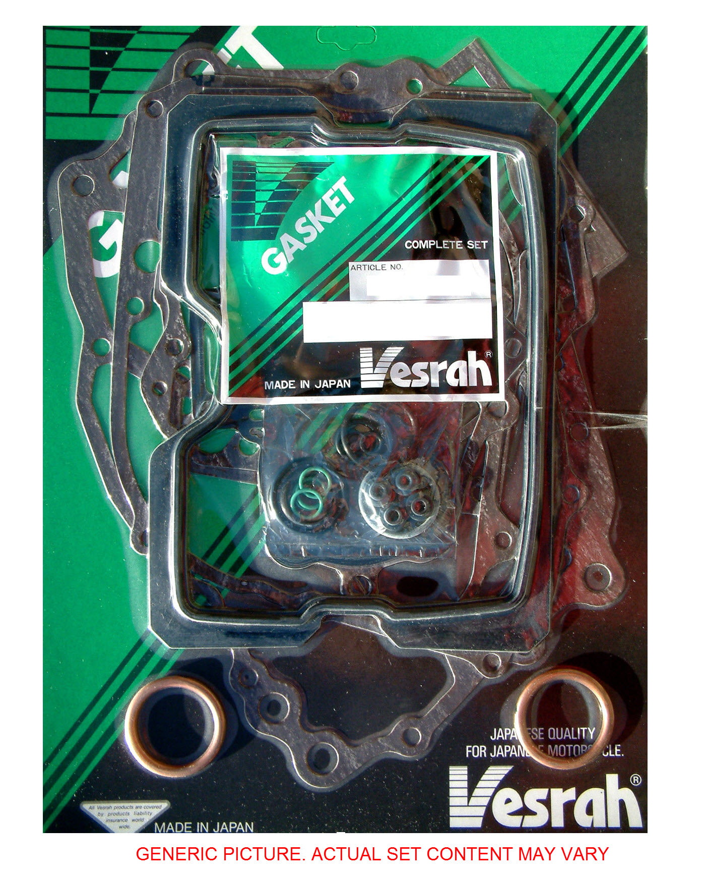Vesrah Complete Gasket Kit VG-3049-M