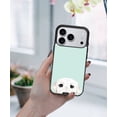 thumbnail image 5 of WIRESTER Shockproof Soft Rubber Cover Case for Apple iPhone 17 Pro 6.3" 2025, Animal White Labrador Retriever Dog On Aero Blue Background, 5 of 5