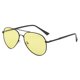 thumbnail image 1 of gafas de luz anti-azul, gafas de sol para hombre, gafas de visión nocturna, gafas de sol con espejo de sapo, montura negra para hombre XianweiShao  9024715049445, 1 of 1