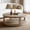 Oak, variant on YWEN 40" Round Coffee Table with Wheels, Circle 2 Tier Solid Wood Center Coffee Table, Mid Century Retro Farmhouse Rounded End Table for Living Room Apartment, ø40 x 17.52" H