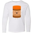 thumbnail image 3 of Inktastic Peanut Butter Costume Long Sleeve Youth T-Shirt, 3 of 5
