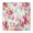 Pioneer Flower Floral-1, variant on Pioneer Flower Floral Print Pattern Square Fitted Tablecloth with Elastic Edge,Square Table Cover,Washable Elastic Table Cover for Home Kitchen Party Decor 34"x34"