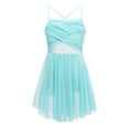thumbnail image 1 of Alvivi Justaucorps Sans Manches pour Grandes Filles Ballet Danse Moderne Costumes Vert Menthe 12, 1 of 7