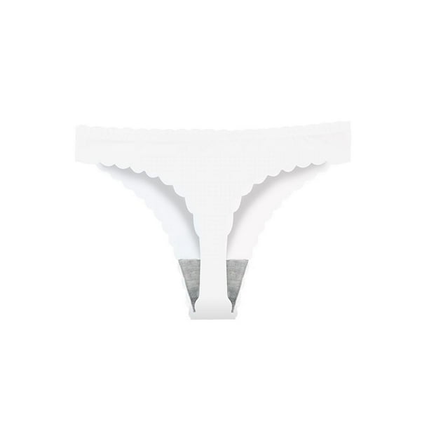 Seamless Thongs For Women Nylon No Show Thong Underwear Women 3