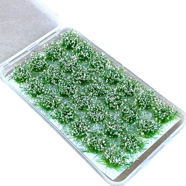 Naiovety Modelo de racimo de 28 piezas, ampliamente utilizado y fácil de florecer, con mechones de hierbas estáticas, amplia aplicación Artesanía polvo de rosa