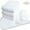 10Pcs White, variant on 10Pcs Reusable Baby Cotton Cloth Diaper Washable 6 Layers GoXteam Liners Inserts Cotton Diaper Reusable Solid Casual Infant Baby Cloth Diaper Covers GoXteam Liners Insert