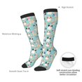thumbnail image 4 of Naloa Colorful Dog Thigh High Socks Extra Long Stretchy Sock Women Over Knee High Opaque Stocking Daily Wear, 4 of 6