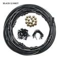 thumbnail image 2 of Naiovety Sistema de nebulización de invernadero para interior y exterior, jardín, plantas, flores, riego automático, Kit de riego, sistema de anillo de Jardín y Patio negro traje de 12m Naiovety HA001762-08, 2 of 6