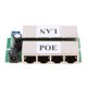 thumbnail image 3 of Inyector de Módulo de Fuente de Alimentación POE para Red Ethernet Puente Cámara Web Negro Sunnimix Interruptor del inyector PoE, 3 of 7