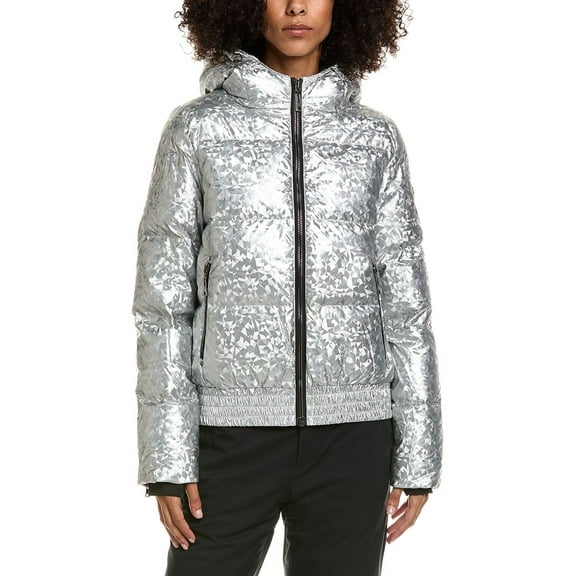 SKEA womens Miki Puffer Down Jacket, 10, Silver
