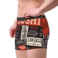thumbnail image 4 of Kll Sushi Menu Men'S Cotton Boxer Briefs Underwear-Small, 4 of 9