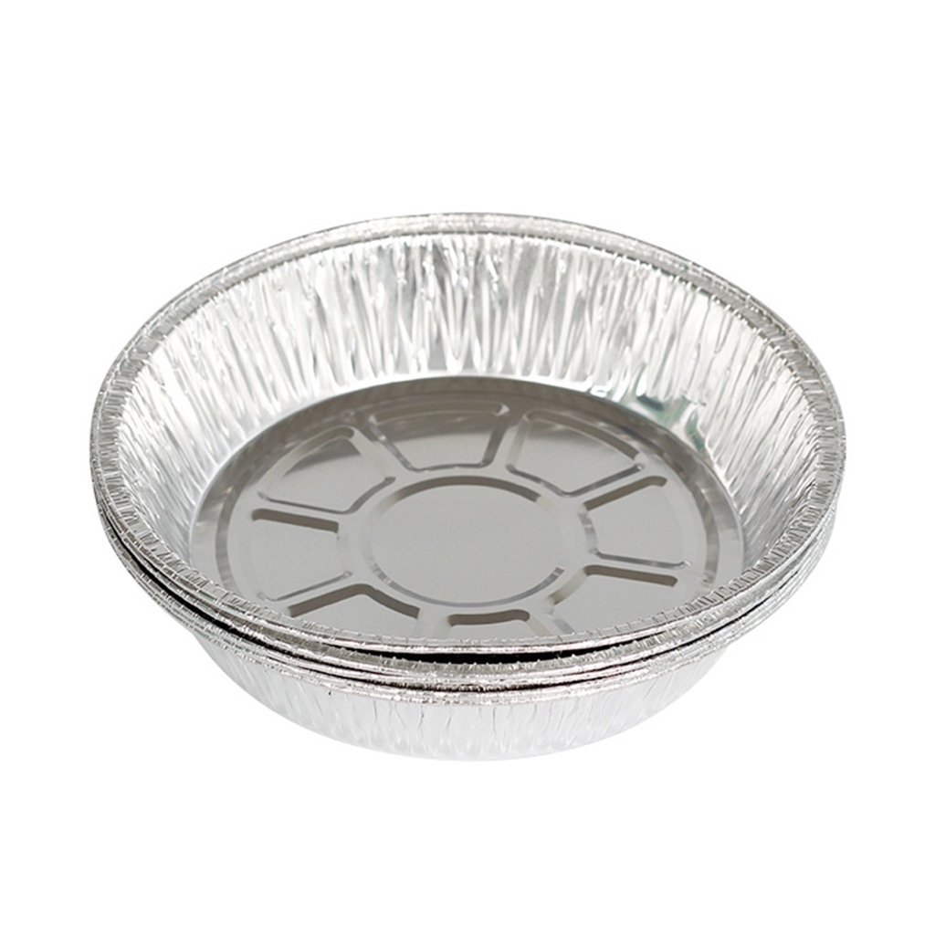 10 Pcs Aluminum Foil Small Pie Pans Disposable Mini Pie Tins Round Tart