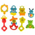 thumbnail image 1 of Juguetes de Desarrollo Zulema 8Pc Cochecito de Bebé Campana Handbell, 1 of 8