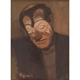 thumbnail image 3 of Cyprián Majerník 11x14 Black Modern Framed Museum Art Print Titled - Clown (1939), 3 of 5