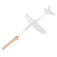 thumbnail image 5 of Dayesque White Foam Airplane Toy for Kids, Paintable Lightweight Glider Plane, Easy to Throw Flying Foam Toy, 5 of 8