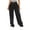 Black, variant on Vedolay Women's Jeans Women's Elastic Waist Stretch Drawstring Casual Baggy Jeans with Pocket,Black S