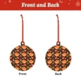 thumbnail image 2 of Cauagu Autumn Pumpkin Pattern Acrylic Christmas Pendant,1-Pack Christmas Ornaments Xmas Tree Decor Christmas Décor with Ribbon Cute Tree Hanging for Party Favors-Round Shape, 2 of 7