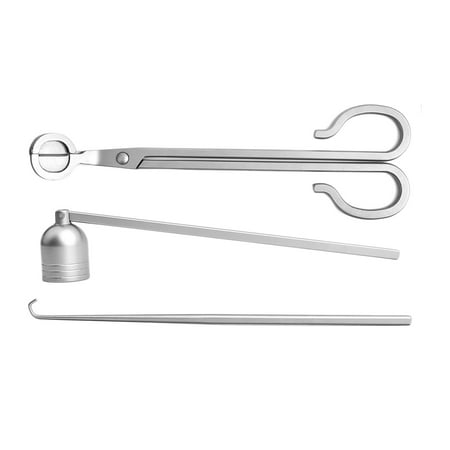 

Stainless Steel Candle Cutter Tool candle scissors Wicks Holder Home Decoration Argent