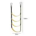 thumbnail image 3 of Escalera de cuerda portátil de 3/4/5 escalones, escalera de baño suave para canoa kayak (128CM), 3 of 8