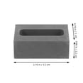 thumbnail image 5 of Graphite Ingot Mold Gold Silver Copper Mold Refining Graphite Mold Casting Ingot Mold for Metal, 5 of 5