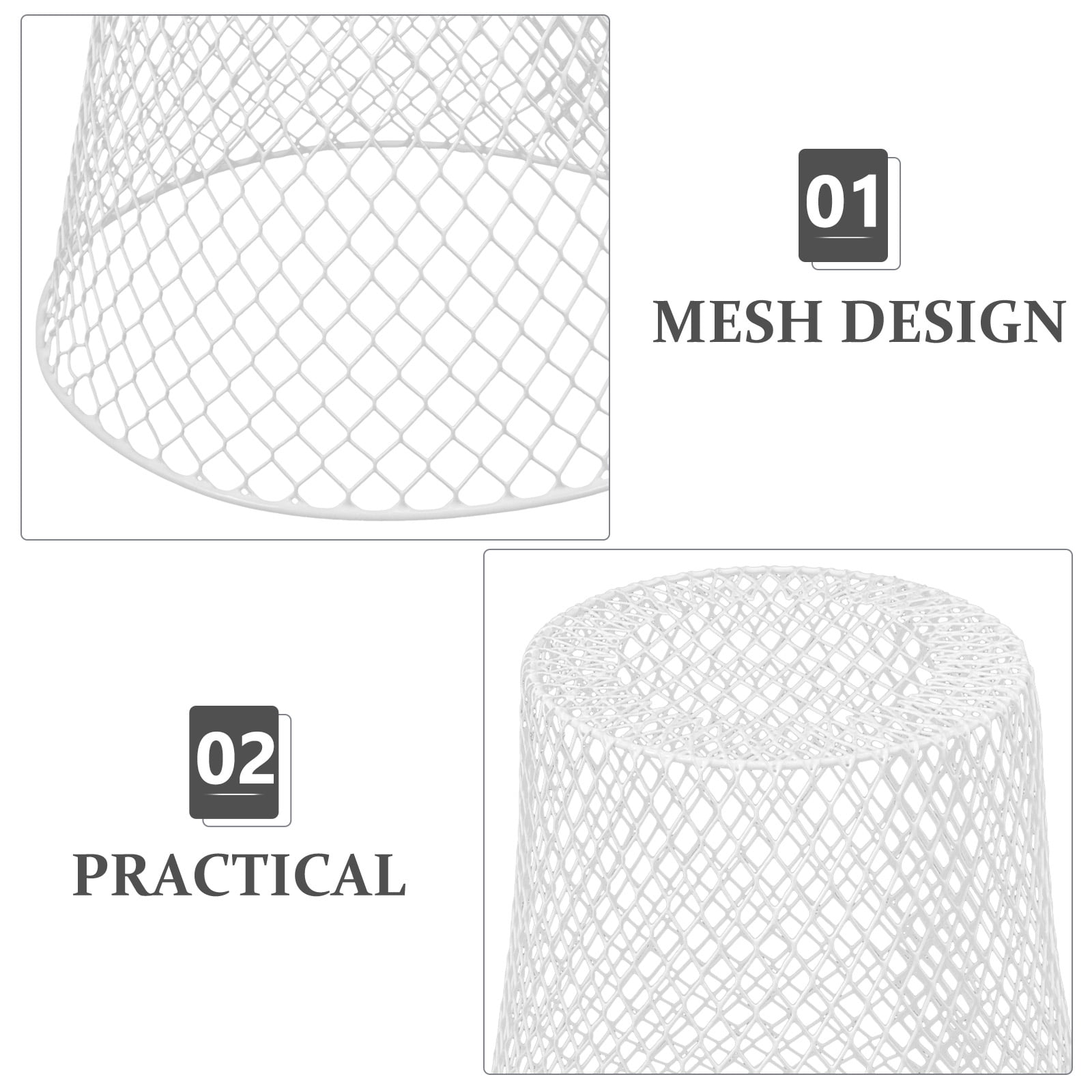 KALLORY 2-Pack Iron Plant Support Cages for Garden Transplants, Plant Guards to Promote Healthy Growth and Stability