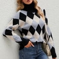 thumbnail image 4 of Vedolay Women's 2023 Tops Sweaters for Women Fall 2023 Crewneck Long Sleeve Side Slit Knit Pullover Sweater,Gray XL, 4 of 5