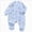 Sky Blue, variant on 12-18 Months Newborn Baby Pure Long Sleeved Newborn Toddler Clothes Baby Romper Pajamas Crawling Clothes Sleep & Play One-Piece Bodysuit Newborns Everyday Wear