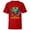 Red, variant on Marvel Avengers City Scene Super Hero Family Trip 2024 - Short Sleeve T-Shirt for Kids - Customized-White