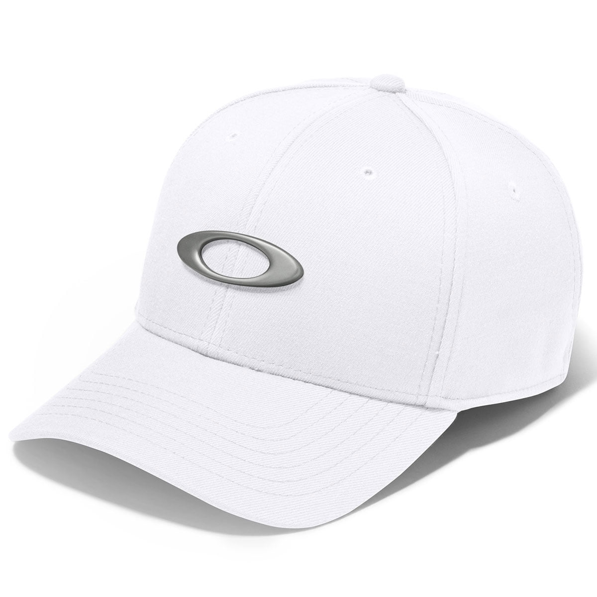 NEW Oakley Tincan White/Silver Fitted L/XL Golf Hat/Cap - Walmart.com ...