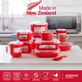 thumbnail image 6 of Sistema Heat and Eat Microwave Set | 4 Rectangular Food Containers with Lids (2x 1.25L + 2x 525ml), 6 of 10