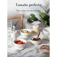 thumbnail image 4 of U Chef Set de 4 Platos Hondos de Cerámica, Tazones para Postre, Arroz de 10 oz, 6 Pulgadas, Cuencos Apilables, Bowls de Cocina, Tazones para Sopa, 4 of 7