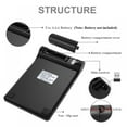 thumbnail image 3 of USB 2.0 Wireless Keyboard Mini Digital Number Numeric Keypad Financial Accounting 18 Key 2.4G Wireles Number Pad For PC Laptop, 3 of 9