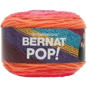 Bernat Pop! Yarn-Birch Bark And Blue