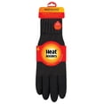 thumbnail image 2 of Heat Holders® Women's Carina Flat Knit Gloves | Insulated Cold Gear Gloves | Advanced Thermal Yarn | Warm, Soft + Comfortable | Plush Lining | Winter Accessories | Men + Women’s Gift, 2 of 7
