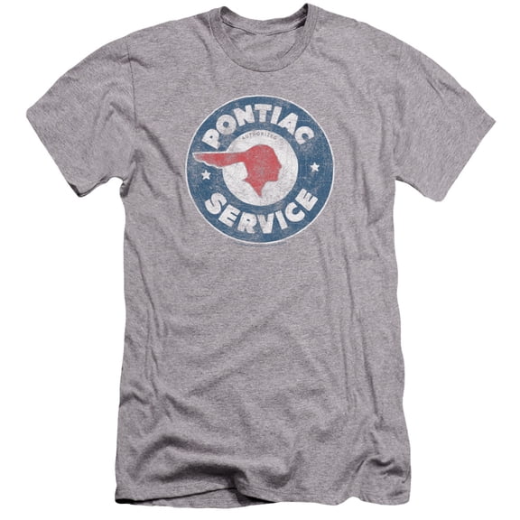 Pontiac - Vintage Pontiac Service - Premium Slim Fit Short Sleeve Shirt - Small