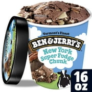 Ben & Jerry's New York Super Fudge Chunk Ice Cream, 16 oz