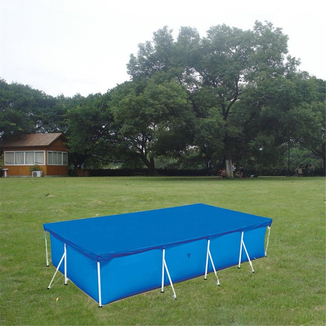 Cubierta de piscina gruesa a prueba de polvo y lluvia, protector de piscina para uso en exteriores en jardín