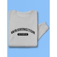 thumbnail image 3 of Washington, Olympia Men Sweatshirt, Male XX-Large, 3 of 4
