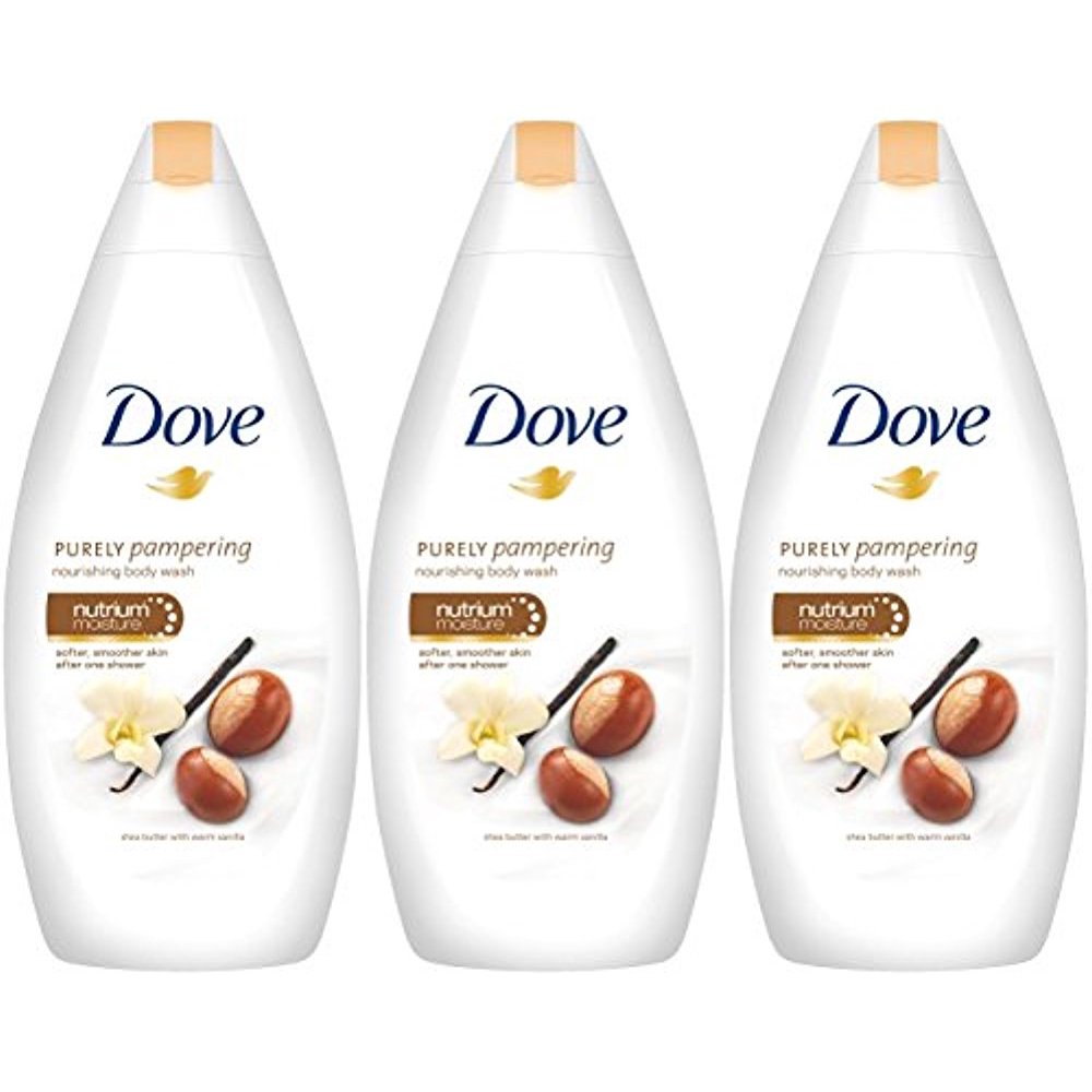 Dove Purely Pampering Body Wash, Shea Butter with Warm Vanilla, 16.9